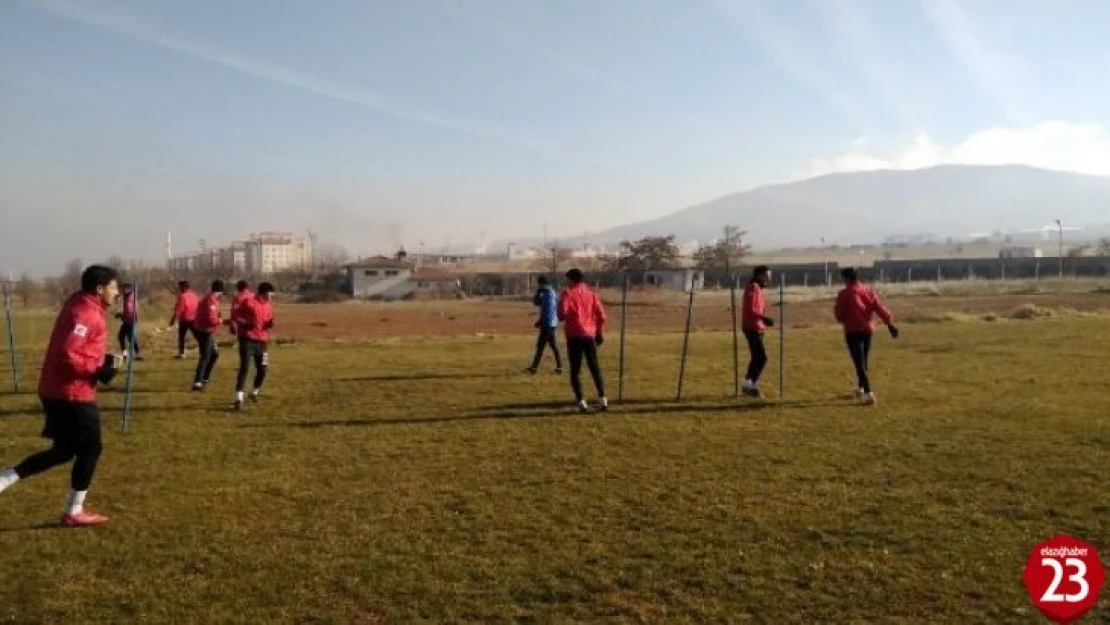 Elazığspor'da ara dönem hazırlıkları sürüyor