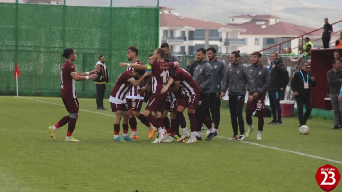 Elazığspor ikinci kez öne geçip, kazanamadı