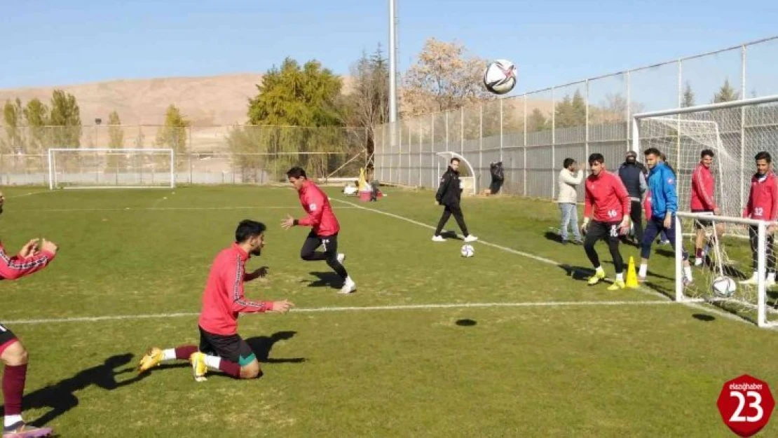 Elazığspor Tam Kadro Hendek Maçına Çalıştı