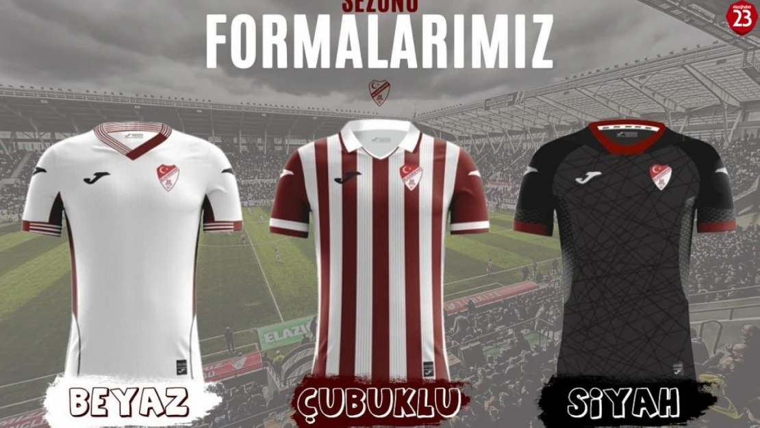 Elazığspor'un yeni sezon formaları görücüye çıktı