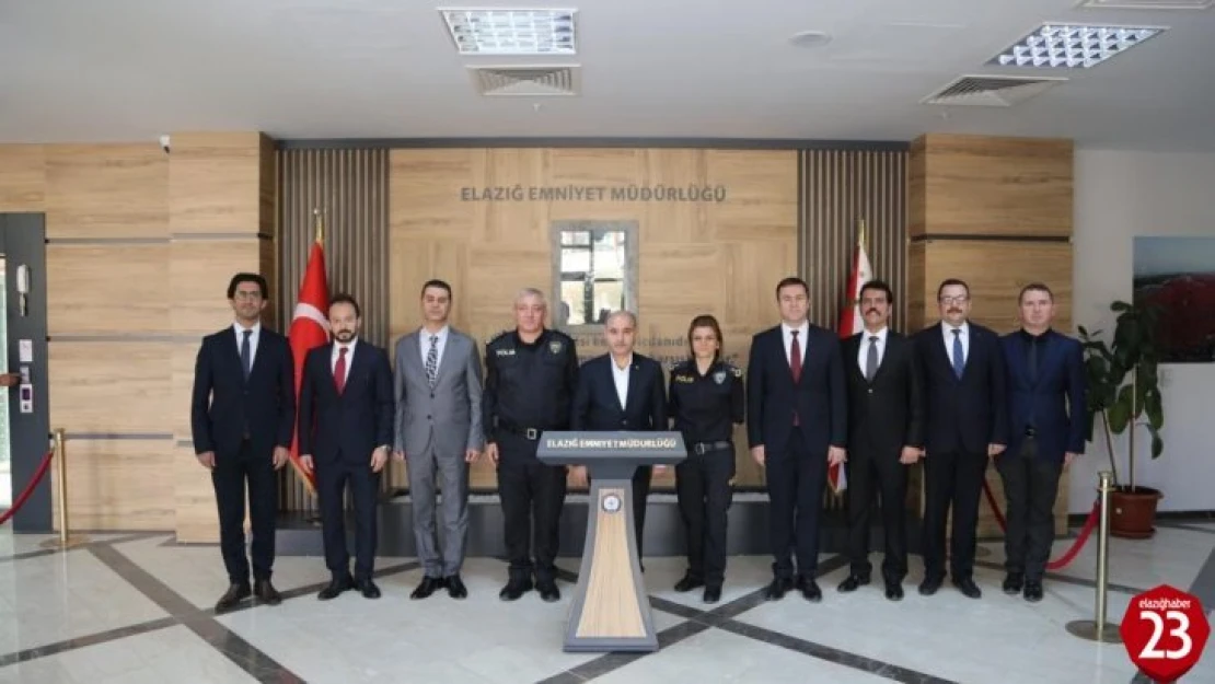 Emniyet Genel Müdürü Aktaş, Elazığ'da emniyet personeli ile bir araya geldi