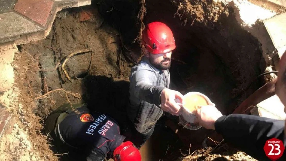 Sanayi Mahallesinde İlginç Olay, Evine Giderken Bir Anda Kendini Yeraltında Buldu