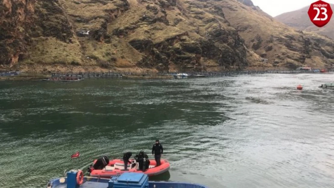 Fırat Nehri'nde kaybolan sürücü bir haftadır aranıyor