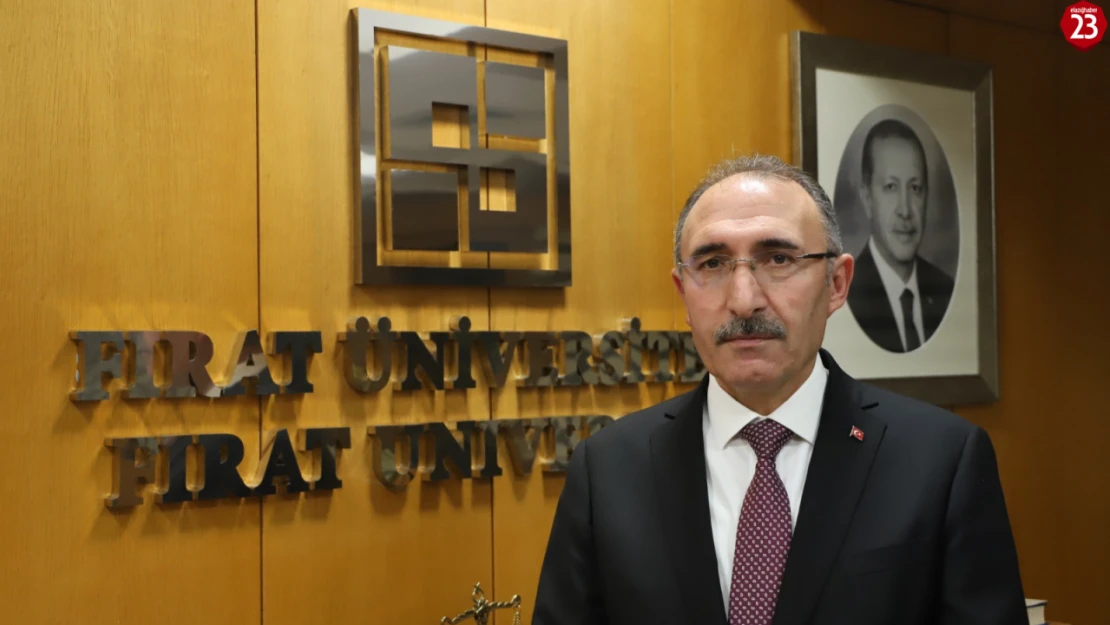 Fırat Üniversitesi Rektörü Prof. Dr. Fahrettin Göktaş'tan Yeni Yıl Mesajı