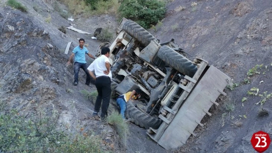 Palu'da Kepçenin Altında Kalan Operatör Hayatını Kaybetti