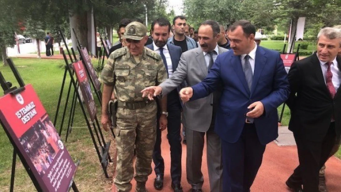 Fırat Üniversitesinde Şehitler Yolu Yürüş Parkuru ve Sergi Açılışı Yapıldı