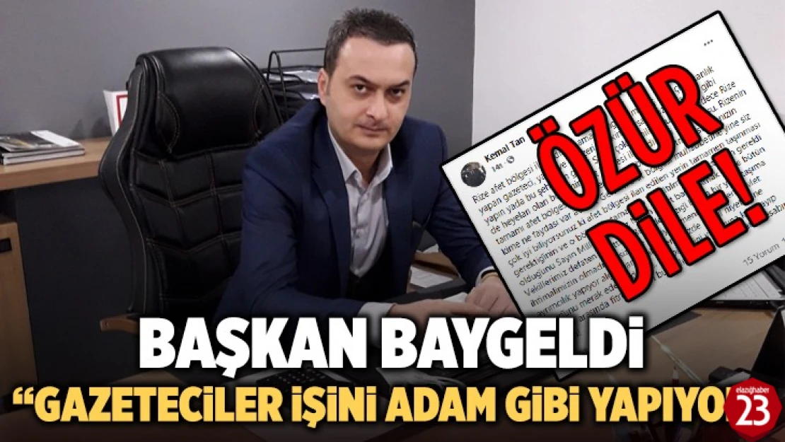 Gazetecilerden Ak Parti İl Başkan Yardımcısına Sert Tepki