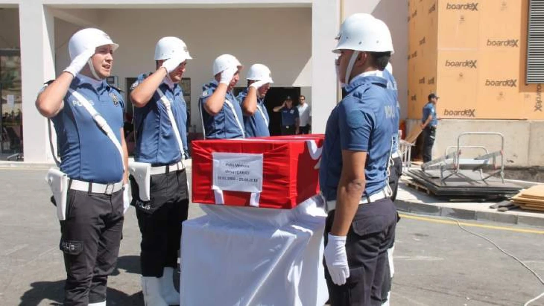 Keban'da Kalp Krizi Geçiren Polis Memuru Son Yolculuğuna Uğurlandı