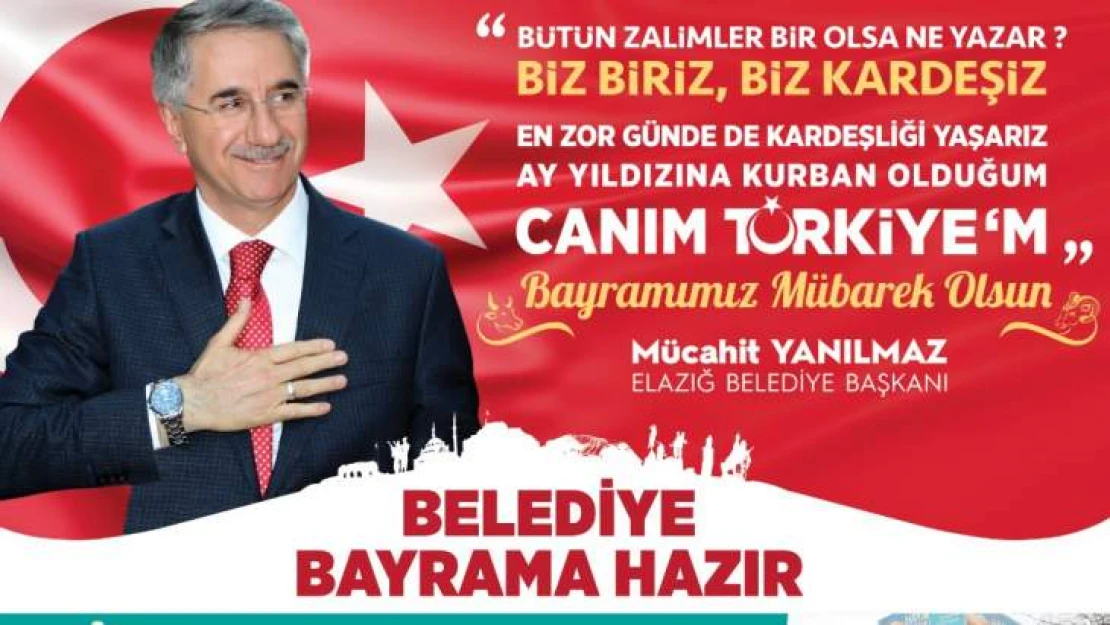 Elazığ Belediyesi Bayram Hazırlıklarını Tamamladı