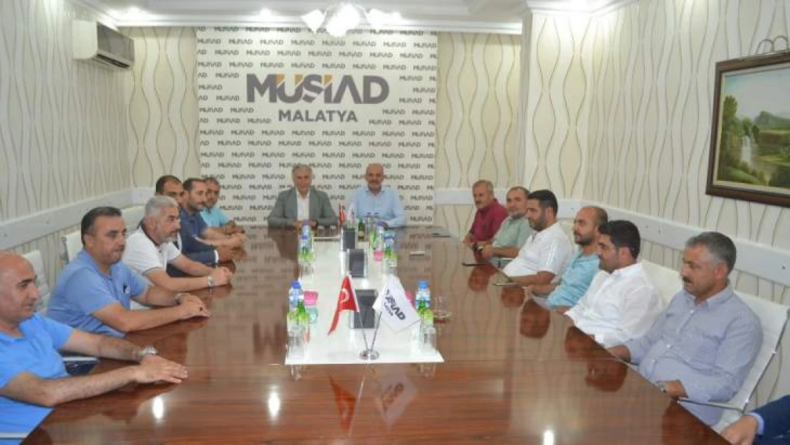 Elazığ MÜSİAD'dan Malatya MÜSİAD'a Ziyaret