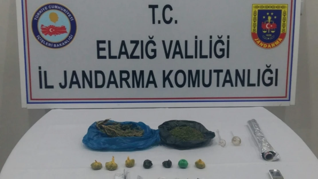 Elazığ'da Jandarmanın Uyuşturucu İle Yakaladığı Şüpheli Tutuklandı