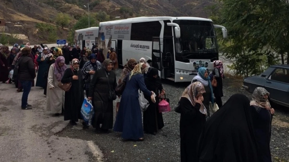 Elazığ'dan Palu'ya Kültür Turu Düzenlendi