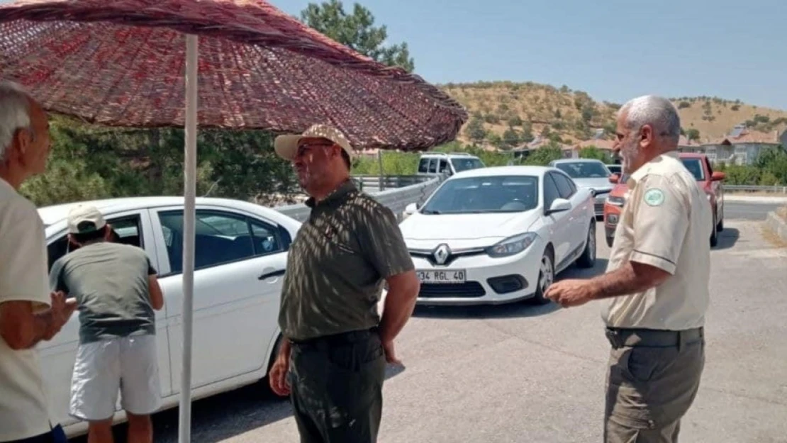 Hazar Gölü'nde saha kontrolü ve denetim yapıldı