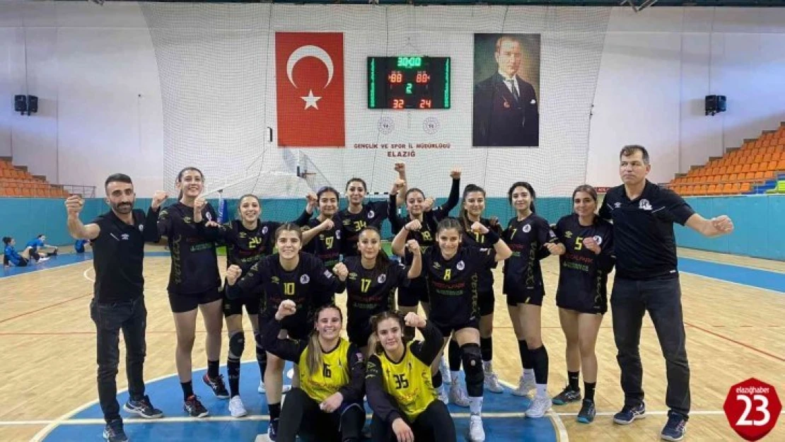 Hentbol Kadınlar 1. Ligi: Elazığ SYSK: 32 - Aksaray Belediyespor: 24