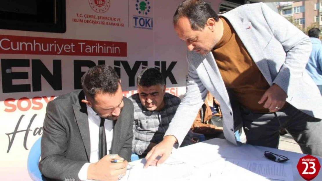 İlk Evim, İlk İş Yerim Projesinin Tanıtım Aracı Elazığ'da