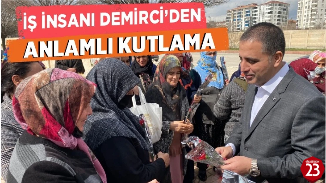 İş İnsanı Veysel Demirci'den Anlamlı Kutlama