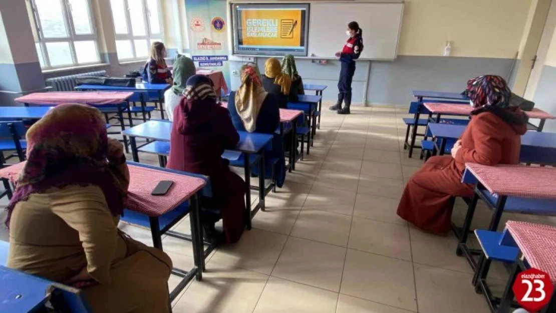 Jandarmandan kadın ve çocuklara seminer