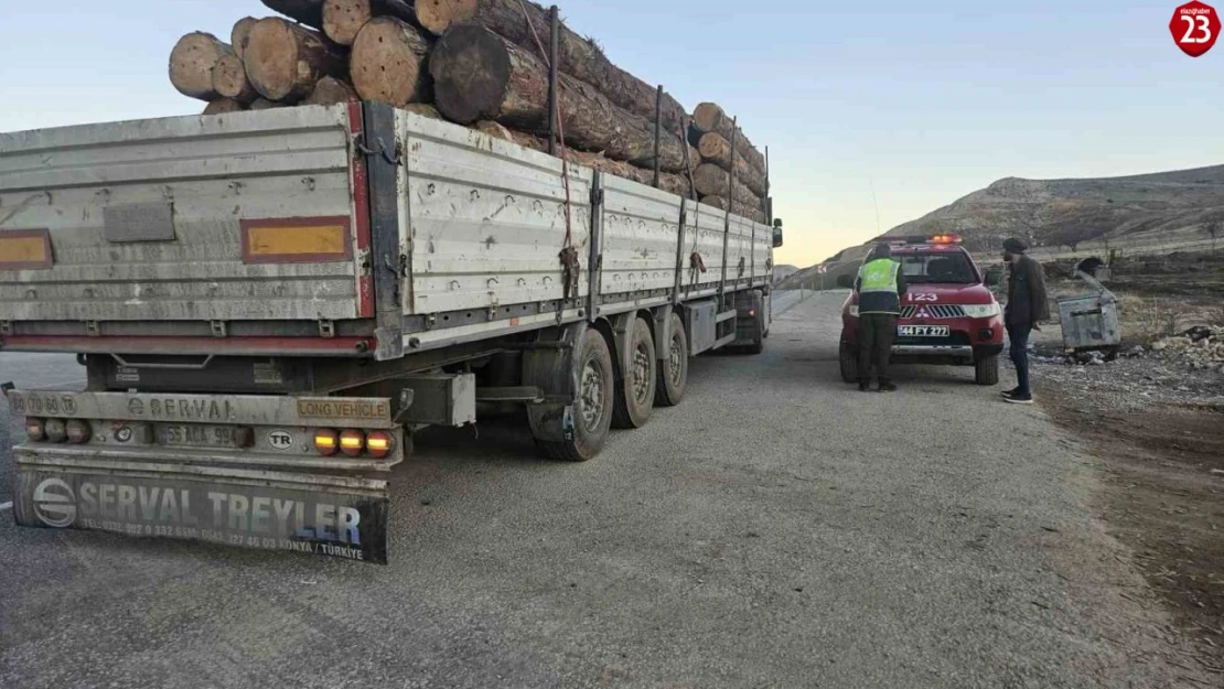 Kaçak orman emvaline karşı denetim yapıldı