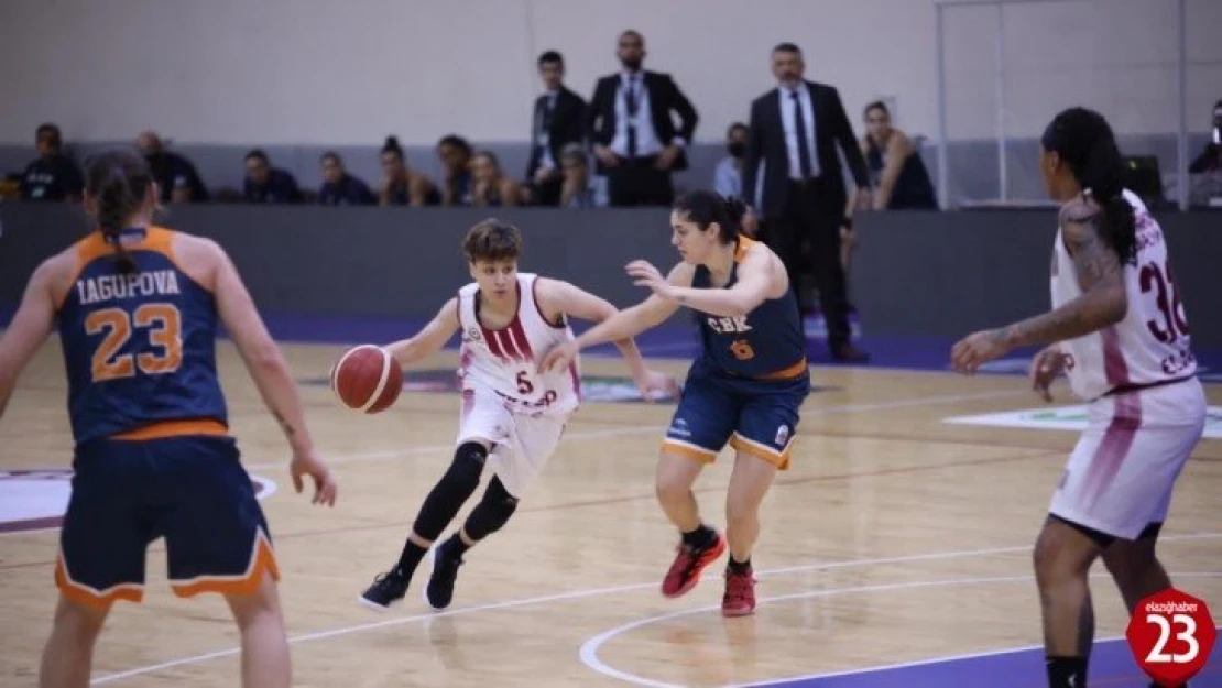 Kadınlar Basketbol Süper Ligi: Elazığ İl Özel İdare: 73 - ÇBK Mersin Yenişehir Belediyesi: 92