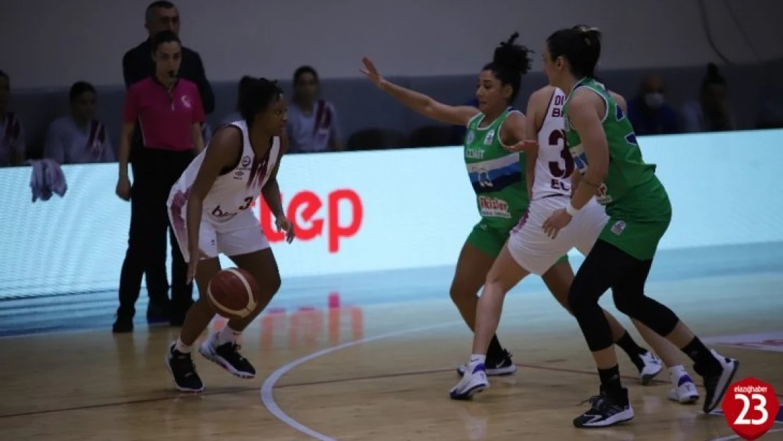 Kadınlar Basketbol Süper Ligi: Elazığ İl Özel İdare: 91 - İzmit Belediyespor: 82