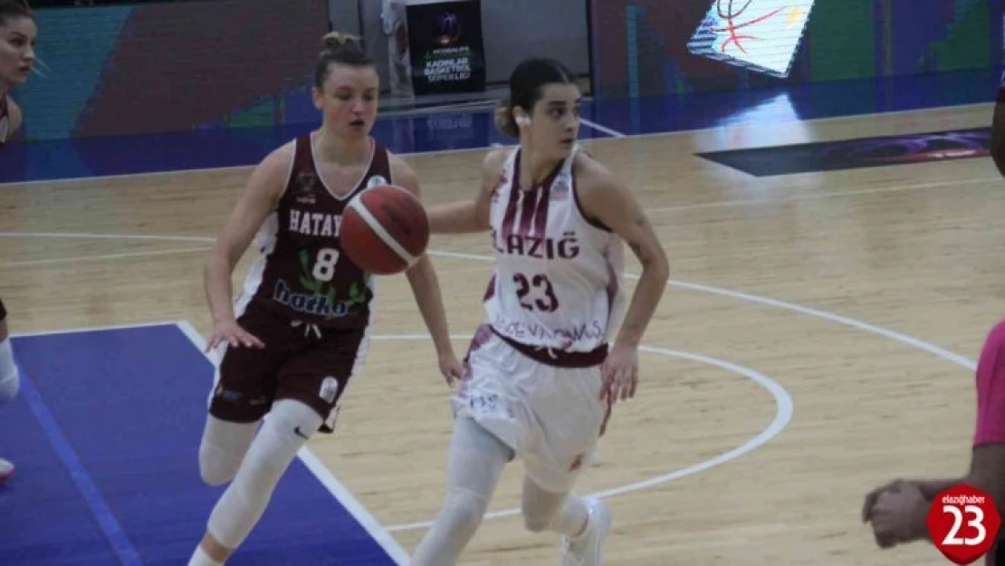 Kadınlar Basketbol Süper Ligi: Elazığ İl Özel İdare: 61 - Hatayspor: 103