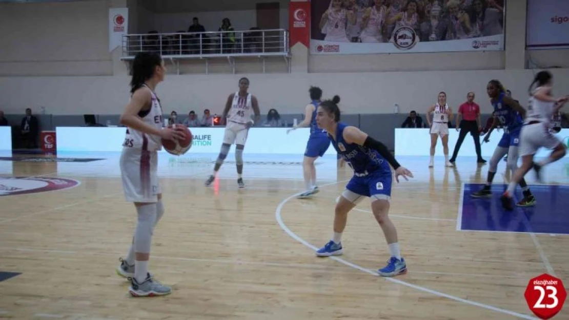 Kadınlar Basketbol Süper Ligi: Elazığ İl Özel İdare: 84 - Bursa Büyükşehir Belediyespor: 74