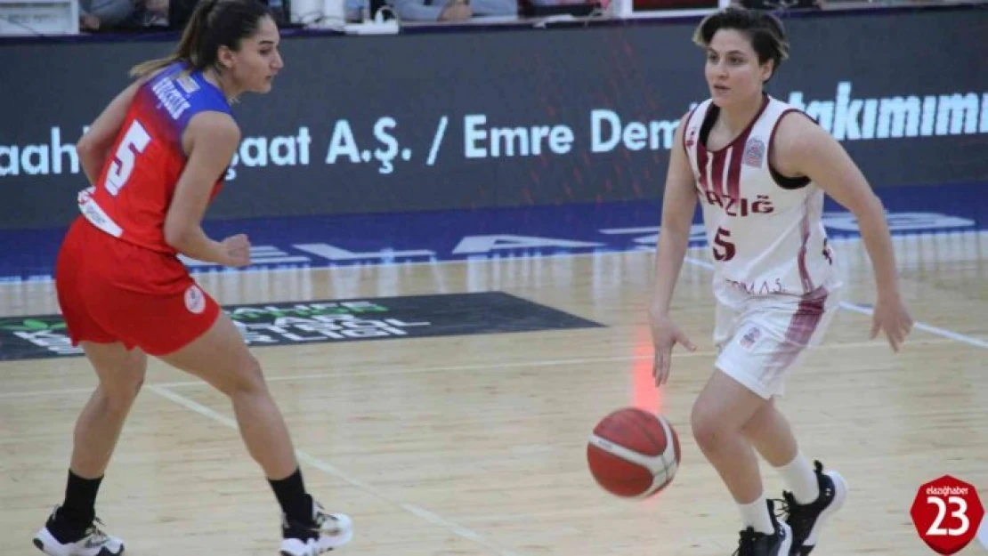 Kadınlar Basketbol Süper Ligi: Elazığ İl Özel İdare: 64 - Botaş: 105