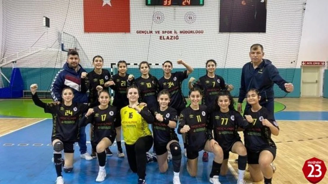 Kadınlar Hentbol 1. Lig: Elazığ SYSK: 33 - Kızıltepe Spor Lisesi SK: 24