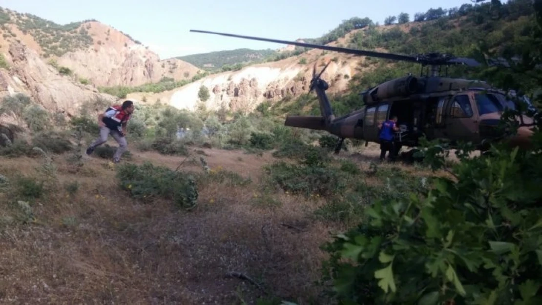 Kaya Parçası Üzerine Düşen Şahıs, Bakın Nasıl Kurtarıldı