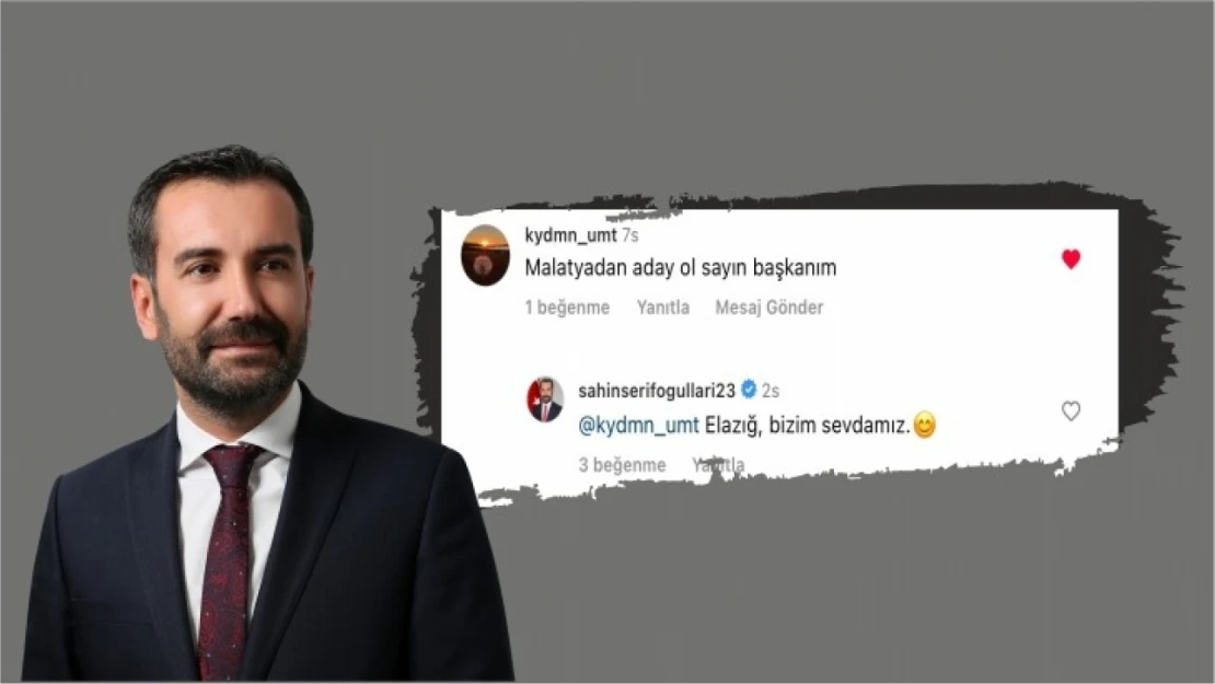 Malatya'dan Başkan Şerifoğulları'na Adaylık Teklifi Geldi, Başkan Bakın Ne Cevap Verdi !