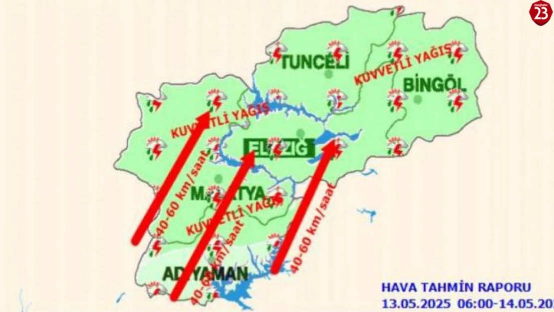 Meteorolojiden 5 il için 'kuvvetli yağış' uyarısı