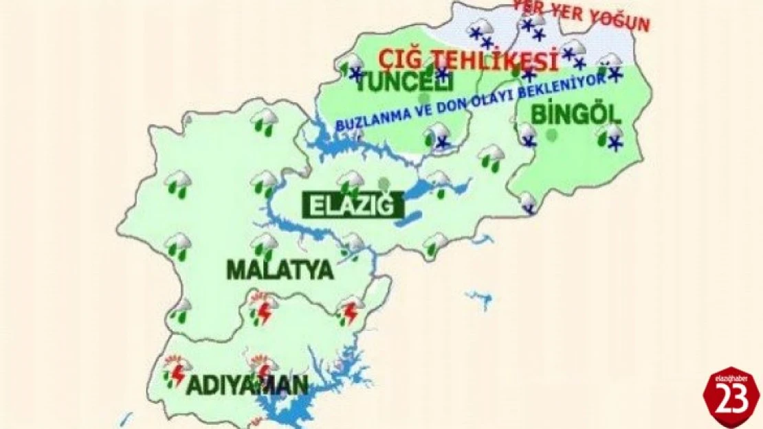 Meteorolojiden yağmur ve kar uyarısı