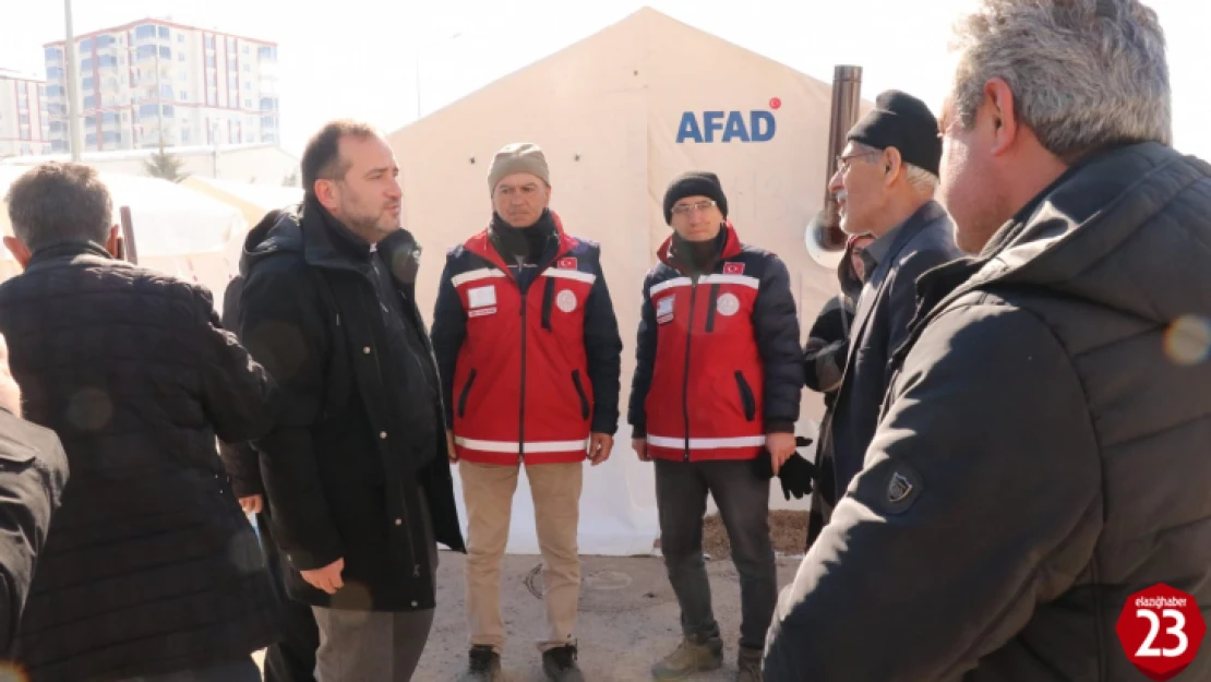 Milletvekili Ağar, Depremzedelerin Taleplerini Dinliyor, İhtiyaçlarına Çözüm Arıyor