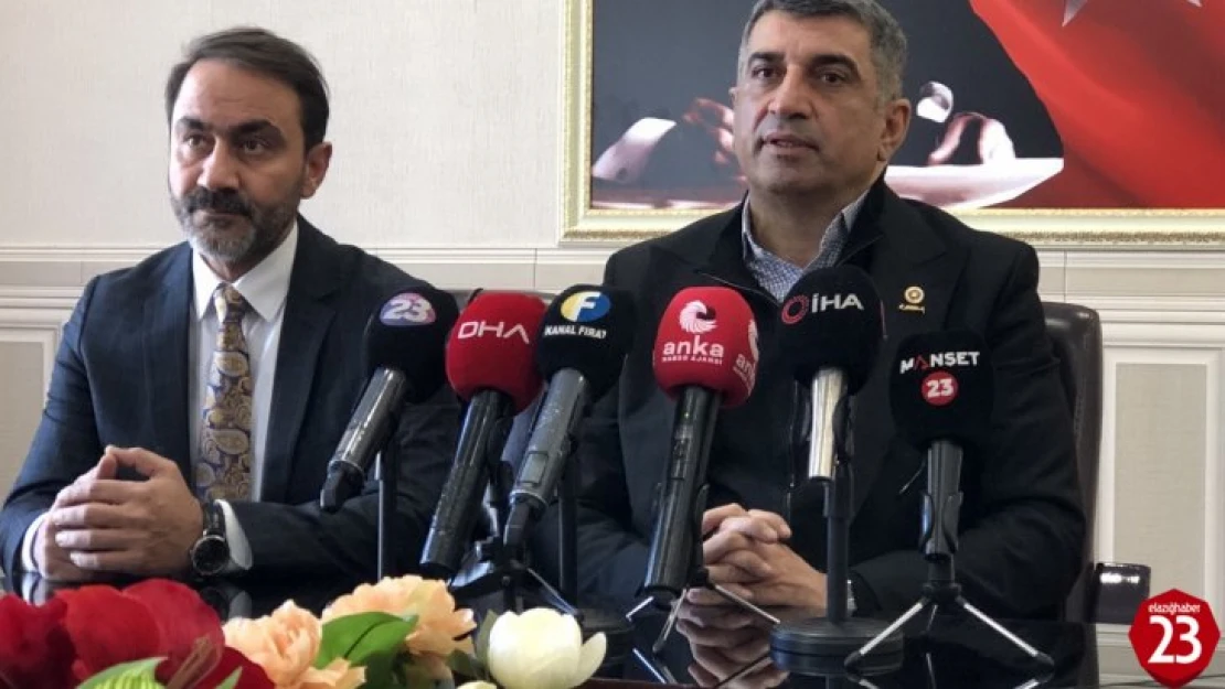 Milletvekili Erol: 'Cumhurbaşkanı'na teşekkür ederim,  Elazığ'ın buna ihtiyacı vardı'