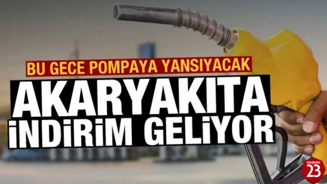 Motorine İndirim Geliyor, Hem de Bu Gece Pompaya Yansıyacak