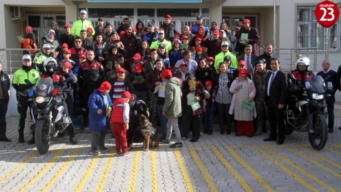 Polislerden özel çocuklarla anlamlı etkinlik