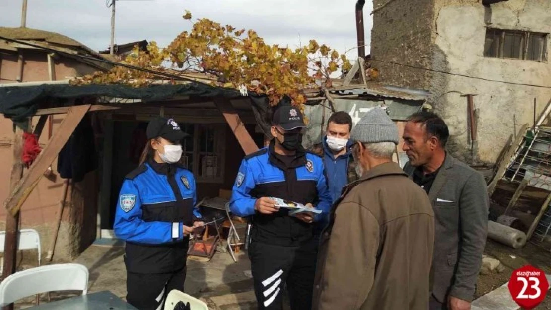Polisten vatandaşlara 'soba zehirlenmelerine' karşı uyarı