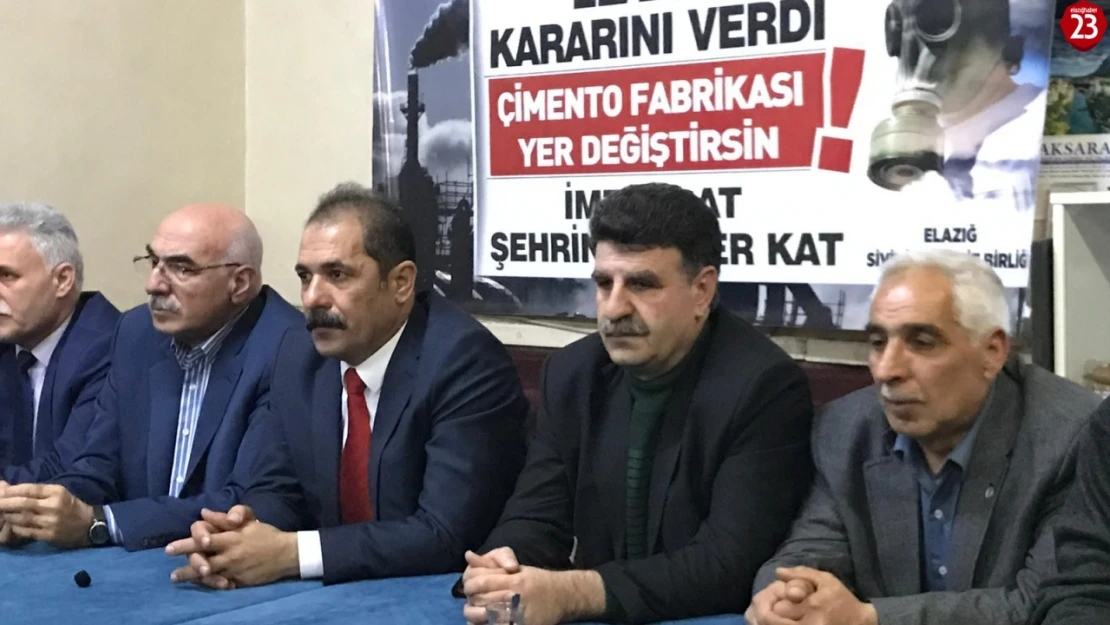 Prof. Dr. Bilal Çoban'dan Tarihi Çağrı: 'Çimento Fabrikasının Taşınması Elazığ'ın Nefes Alma Hakkıdır'