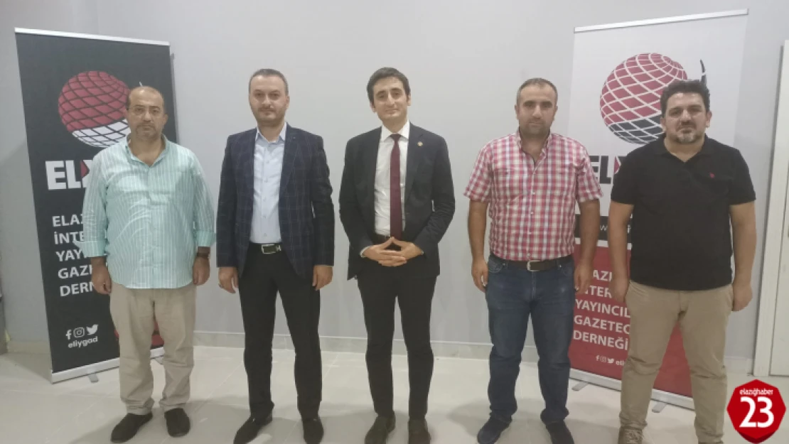 Saadet Partisi İl Başkanı Abdullah Akın'dan ELİYGAD'a Ziyaret