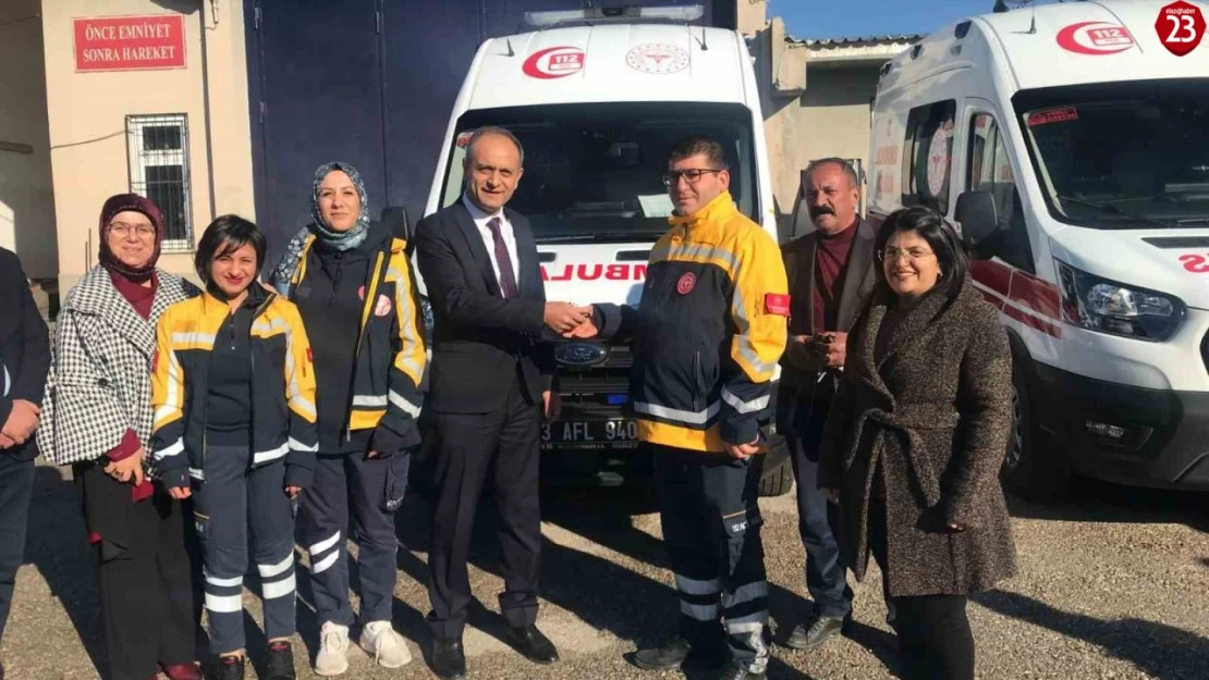 Elazığ'a 6 Yeni Tam Donanımlı Ambulans Tahsis Edildİ