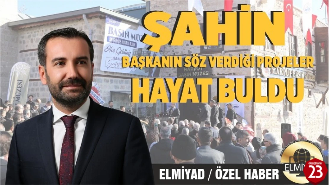 Şahin Başkanın Söz Verdiği Projeler Hayat Buldu