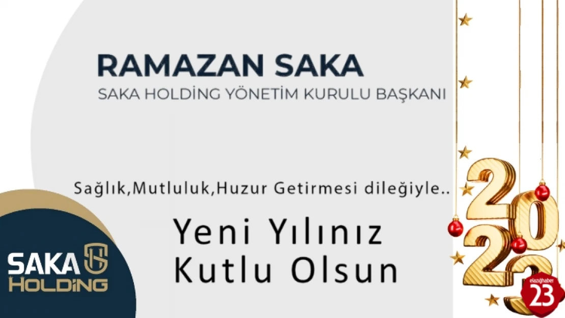 Saka Holding Yeni Yıl Mesajı