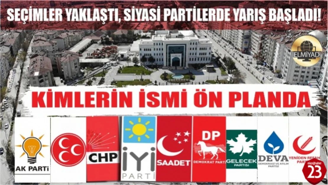 Seçimler Yaklaştı, Siyasi Partilerde Yarış Başladı