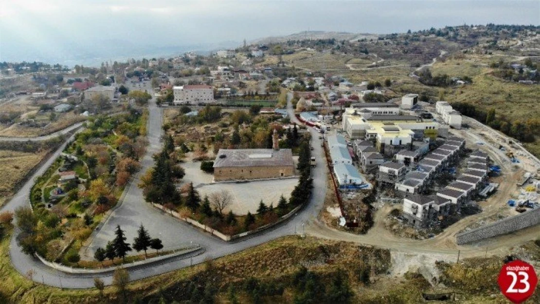 Sessizliğe bürünen medeniyetler beşiği Harput'ta sonbahar güzelliği