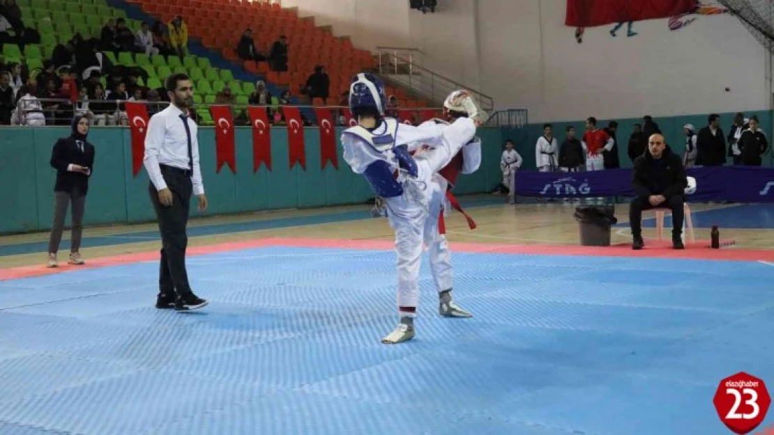 Taekwondo il şampiyonası Elazığ'da başladı