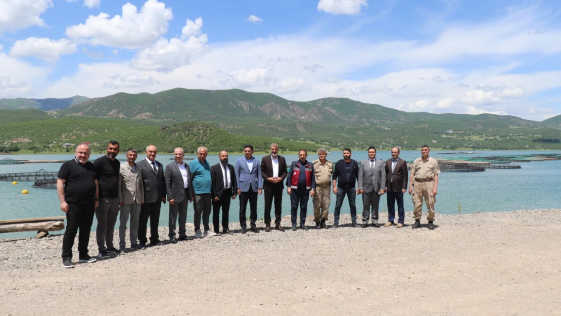 Tarım ve Orman İl Müdürü Kılıç Alabalık Üretim Tesislerinde Bir Dizi İncelemelerde Bulundu