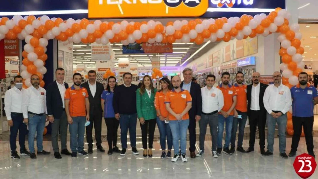 Teknosa'nın yeni Elazığ mağazası açıldı