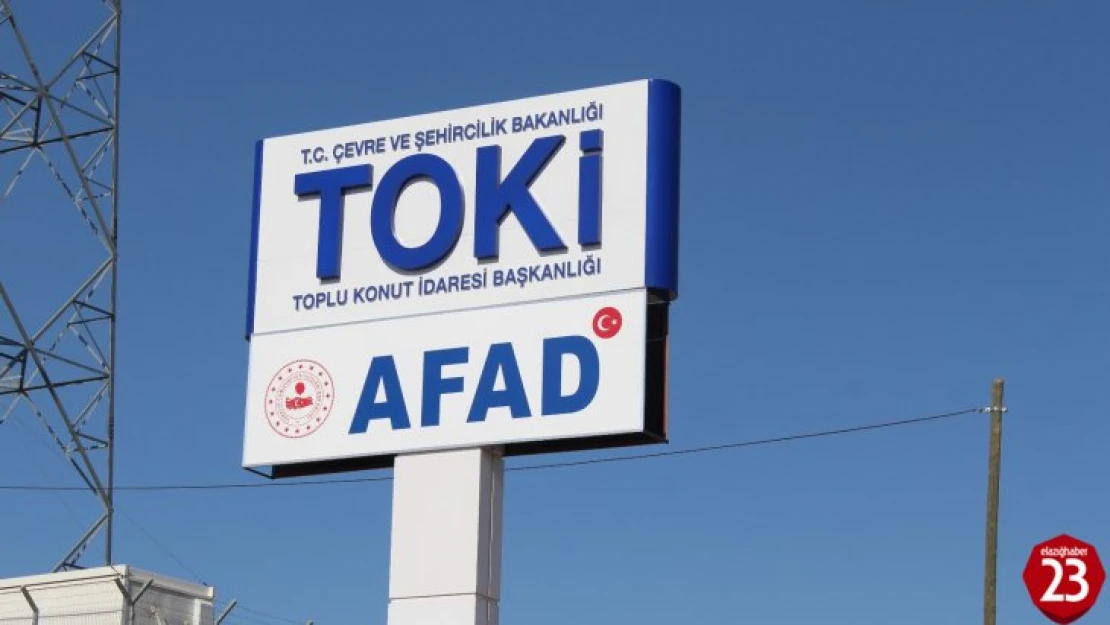 TOKİ, Elazığ'da 136 Arsayı Satışa Çıkardı