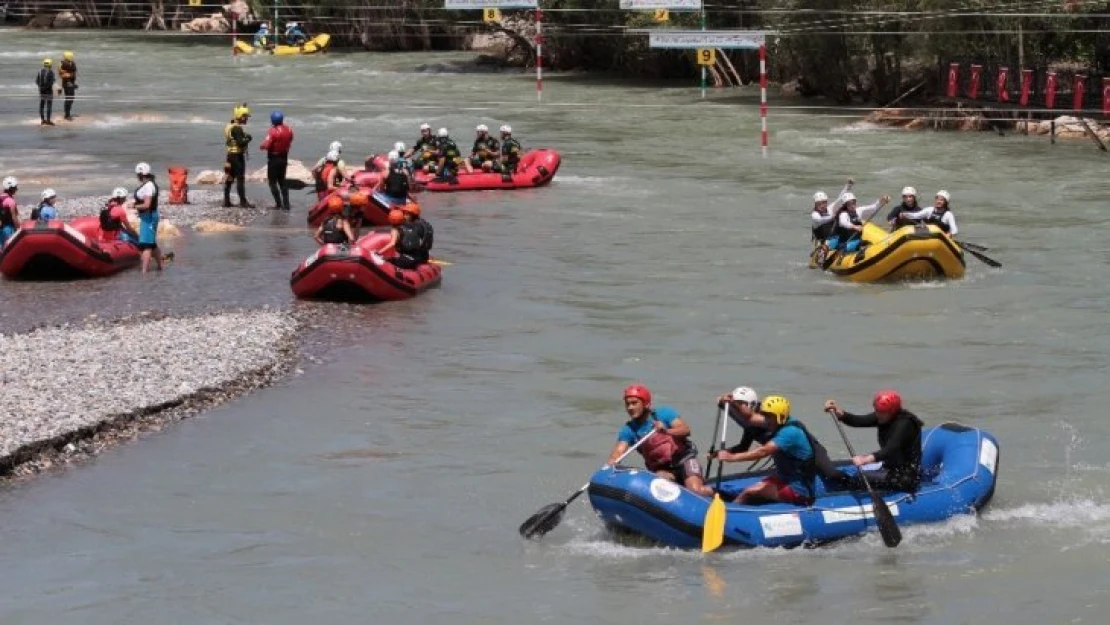 Tunceli'de Dünya Rafting Şampiyonası Heyecanı Başladı