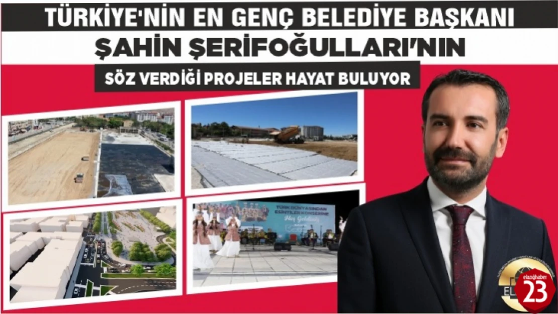 Türkiye'nin En Genç Belediye Başkanı Şahin Şerifoğulları'nın Söz Verdiği Projeler Hayat Buluyor